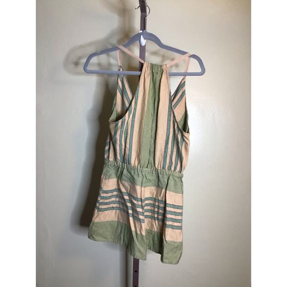 Urban Outfitters Ecote’ Women Sleeveless Striped Romper Sz. XS - Picture 7 of 15